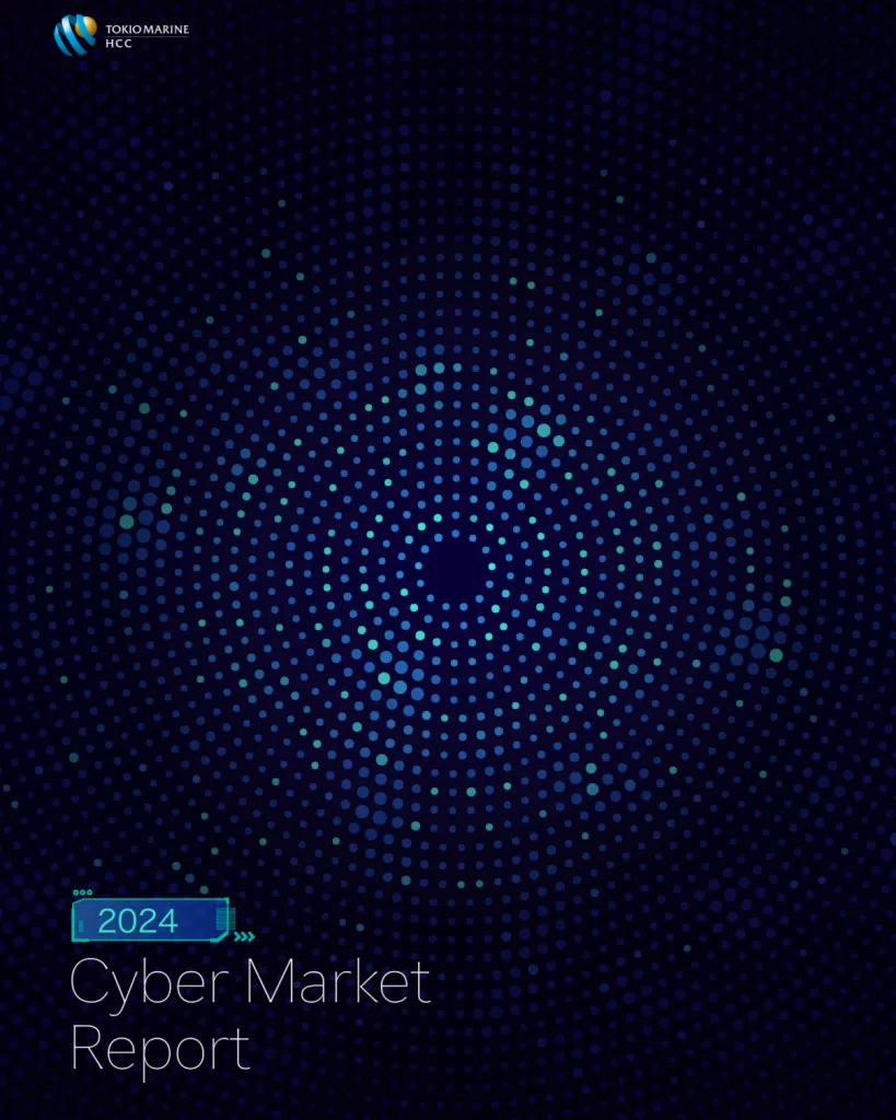 Image of cover of 2024 Cyber Market Report from Tokio Marine HCC