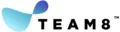 Team8 logo – a stylized blue and purple abstract shape followed by the company name in bold uppercase letters.