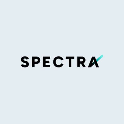 Spectra logo on abstract background for MSP Resilience Certification and cyber insurance news on managed service providers.