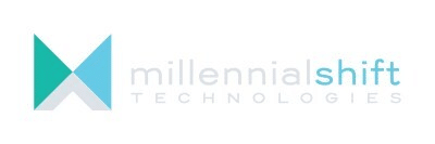 Millennial Shift Technologies logo, digital insurance platform for cyber and professional liability insurance distribution
