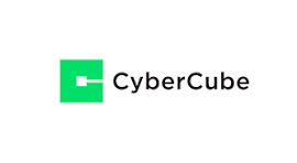 CyberCube logo showcasing cyber risk management and analytics software