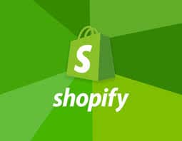 Shopify logo for Shopify report on cyber insurance for small business
