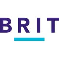 Brit logo representing cyber liability insurance and financial institution cyber risk coverage