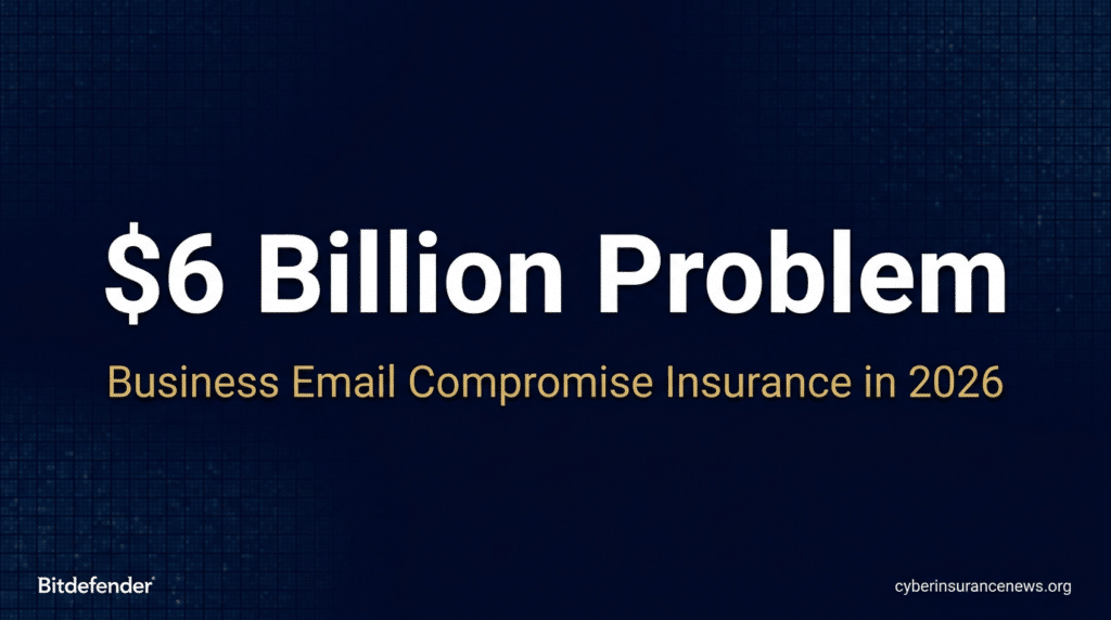 Bitdefender GravityZone Extended Email Security addresses business email compromise insurance exposure as BEC losses exceed $6 billion in 2024. Cyber Liability insurance topics discussed.