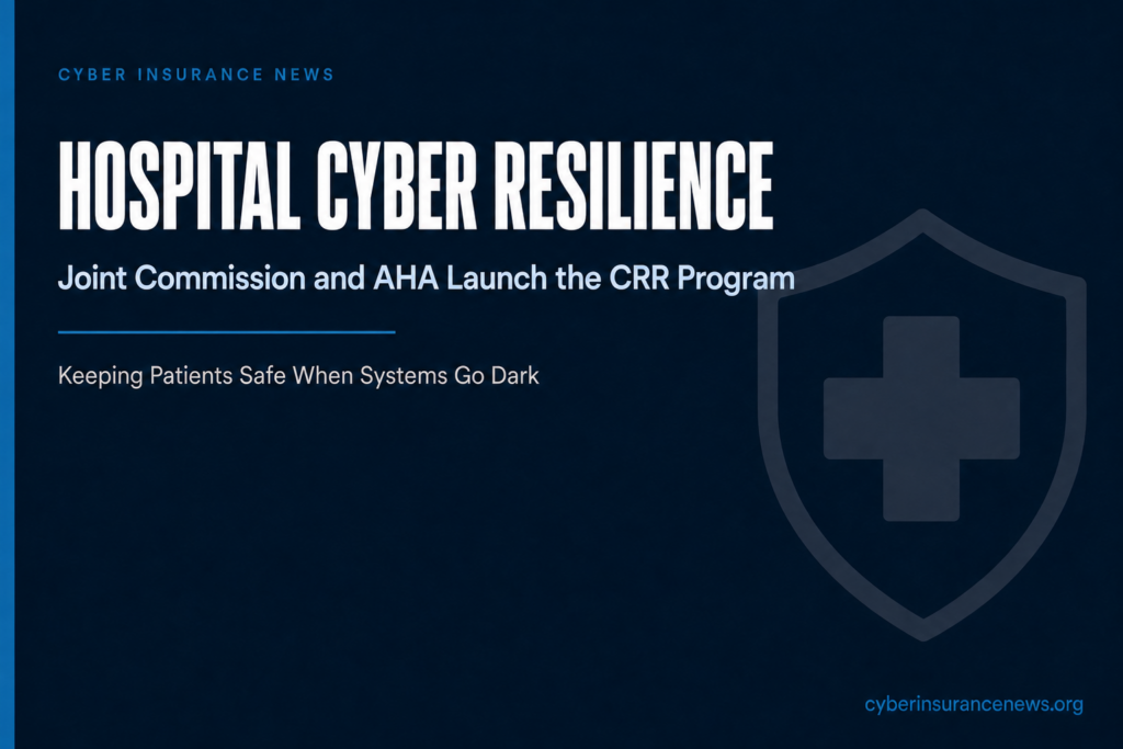 Hospital cyber resilience program launched by Joint Commission and AHA to strengthen clinical continuity during ransomware attacks and cyber outages.