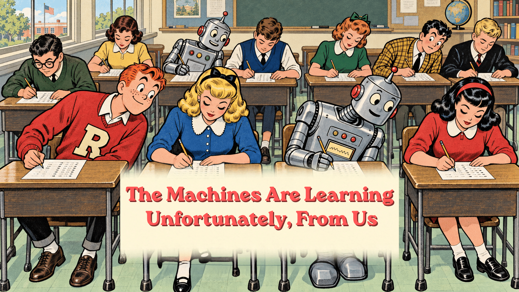 We built AI on our own data, then got alarmed when it acted like us. An opinion on AI, agentic risk and who pays when the agent wanders off.
